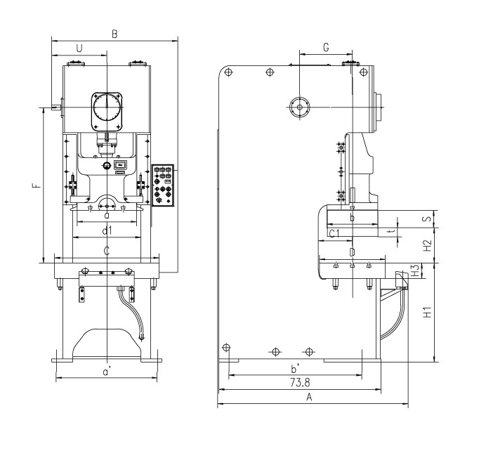 มิติกดข้อเหวี่ยงเดี่ยว