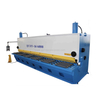 NC ควบคุม QC11Y hydraulic guillotine สำหรับการตัดแผ่นเหล็ก