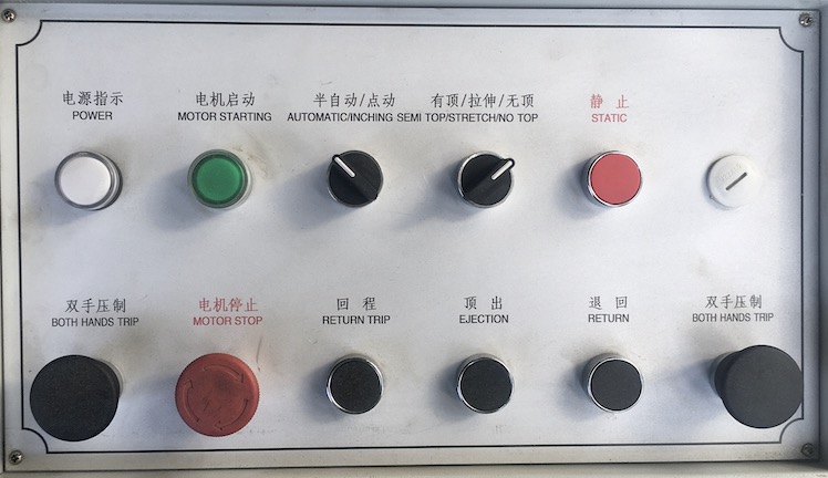 Panel-Hydraulic Press