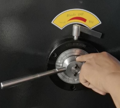ช่องว่างของใบมีดปรับเครื่องตัดล้อ - พลังน้ำ