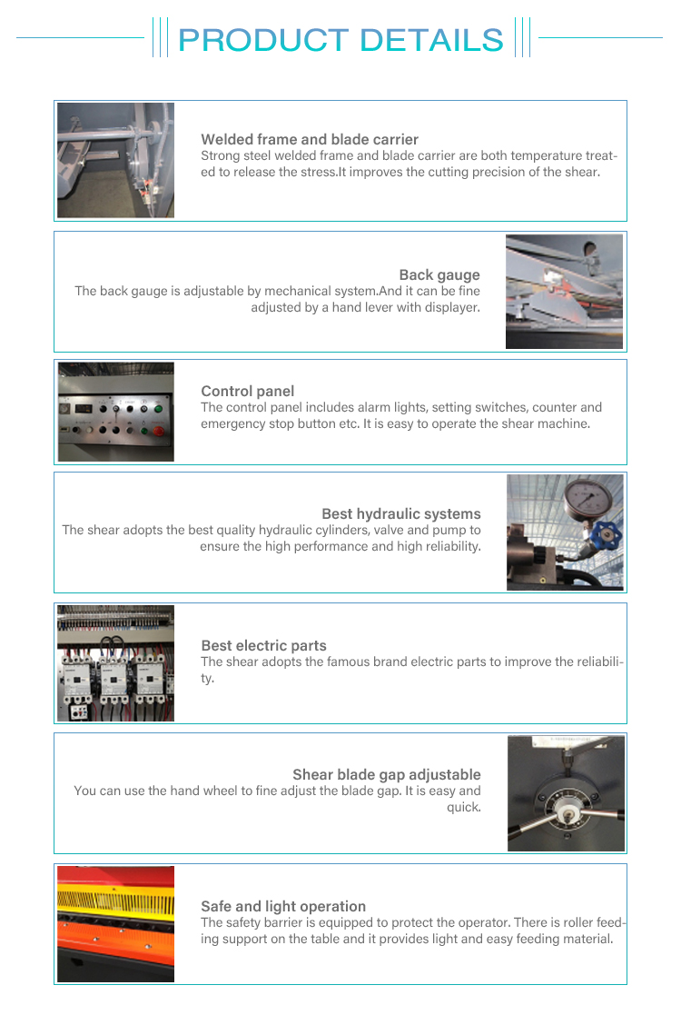 รายละเอียดผลิตภัณฑ์ QC12Y