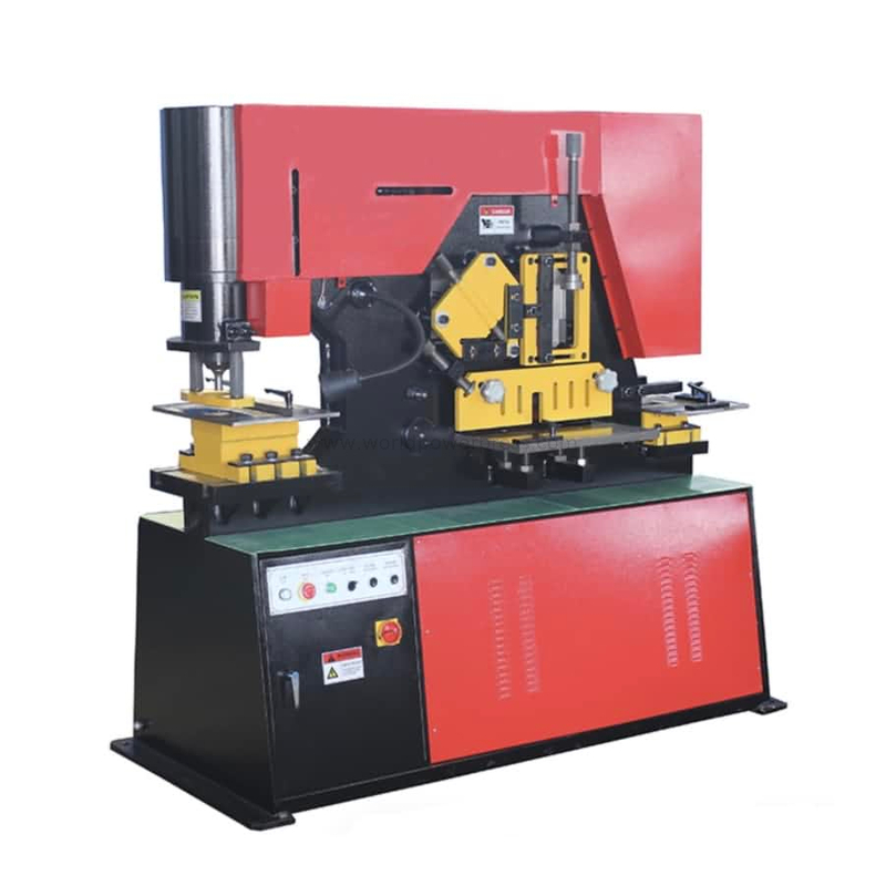 Q35Y-40 Hydraulic 200ton Ironworker สำหรับการตัดและการชกต่อย